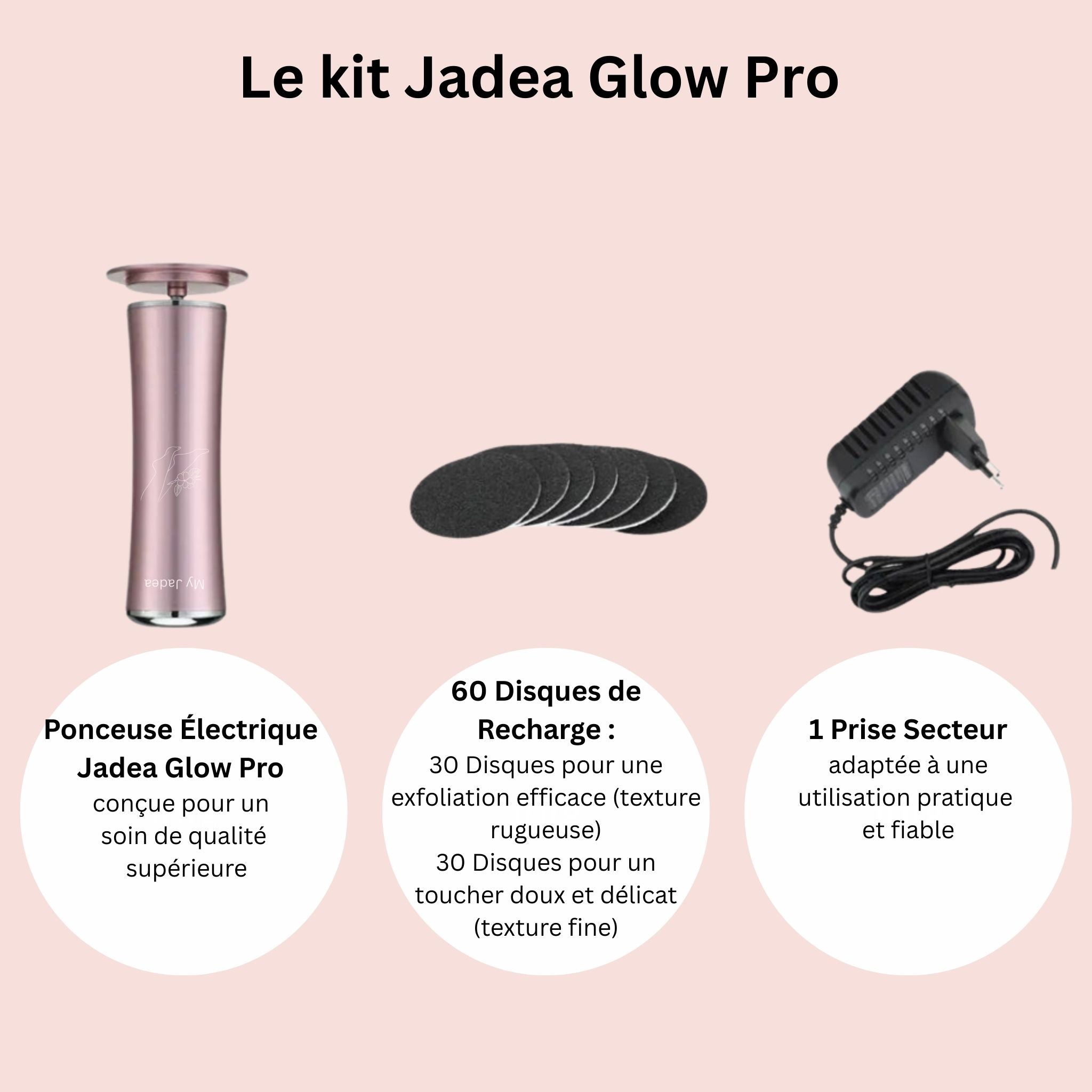 Jadea Glow Pro™ - Soin Prestige Pieds Velours