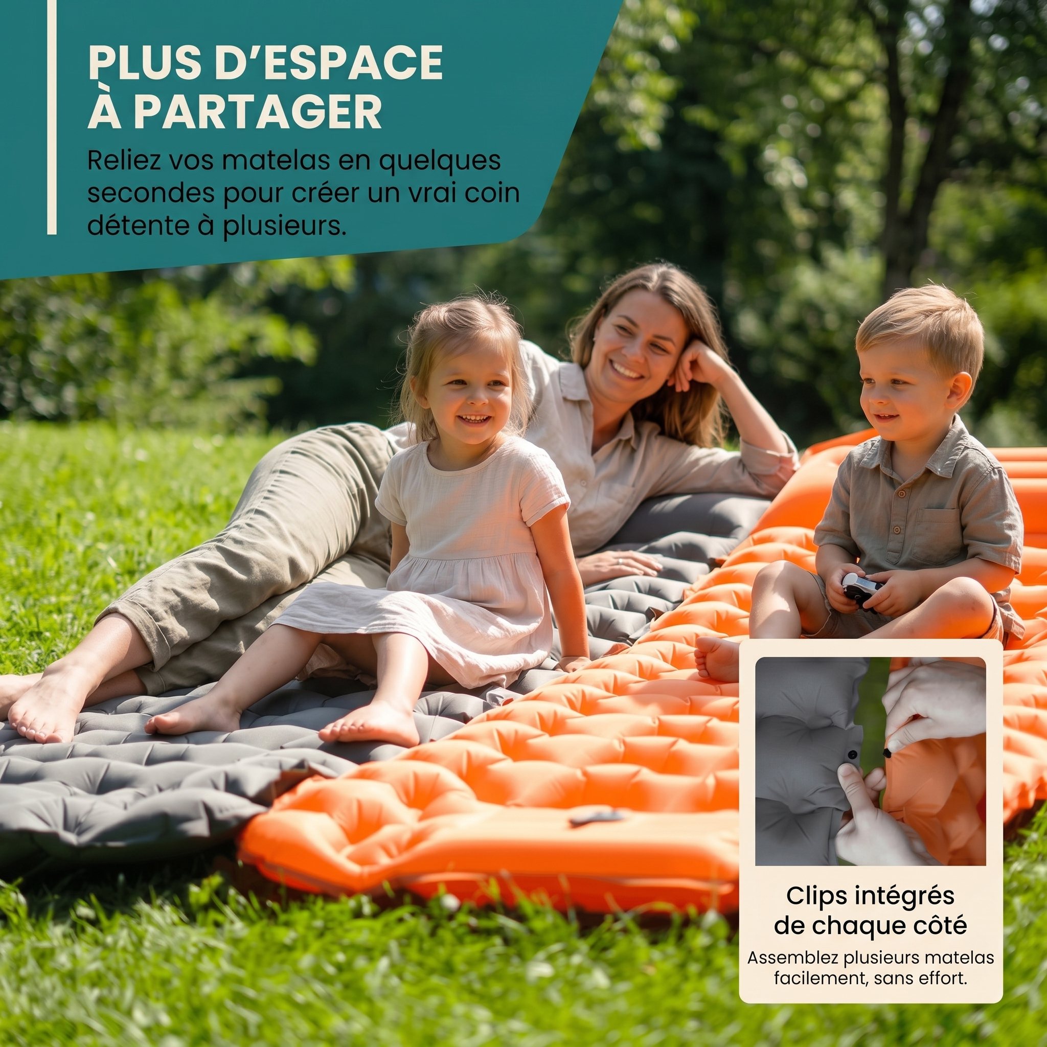 Lagonia™ Le matelas qui tient dans ta poche et se gonfle en 30 secondes
