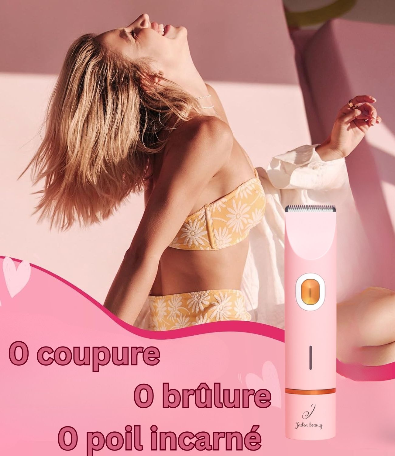 Jadea Trim Pro™ - Bikini Précision – Tondeuse Électrique Sans Douleur