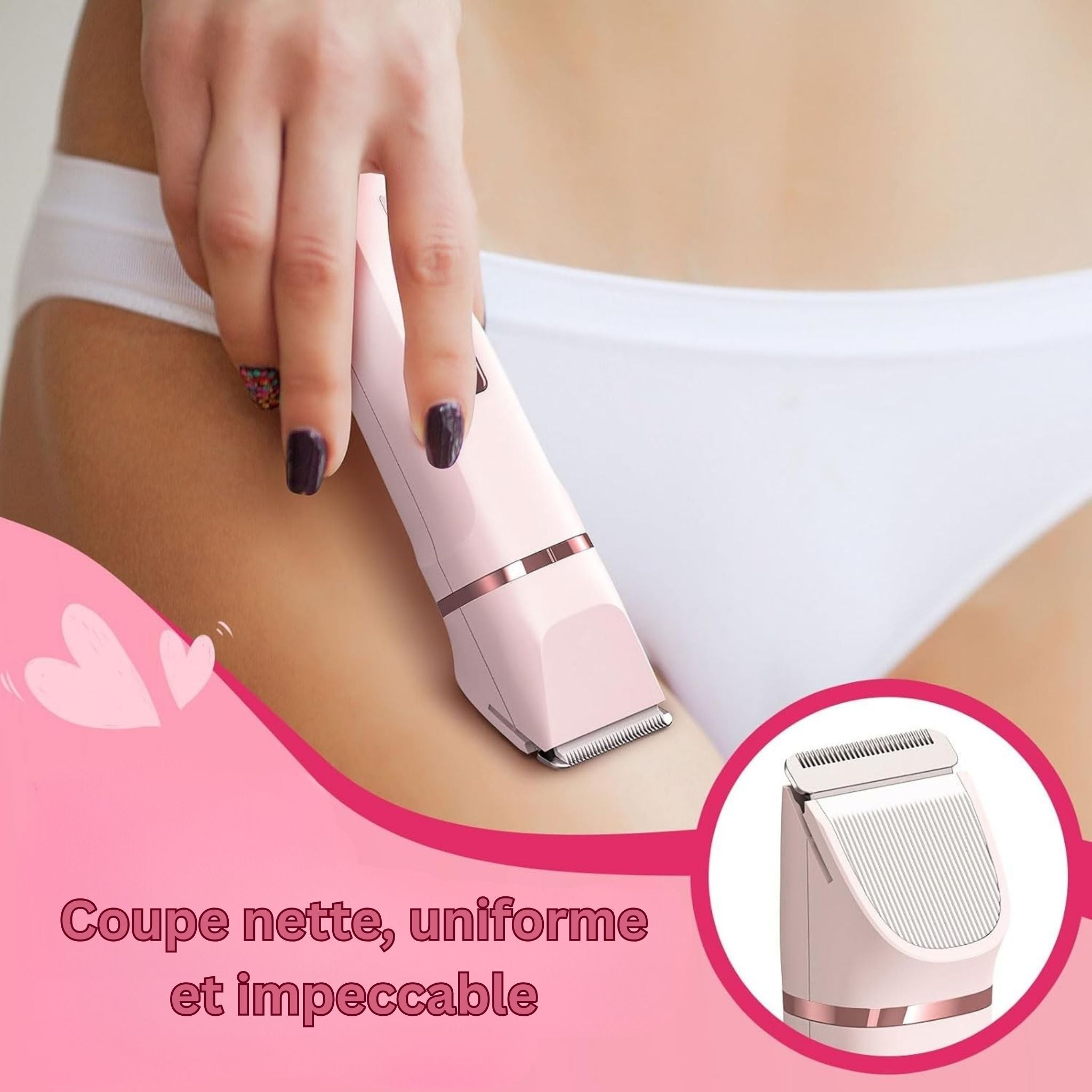 Jadea Trim Pro™ - Bikini Précision – Tondeuse Électrique Sans Douleur
